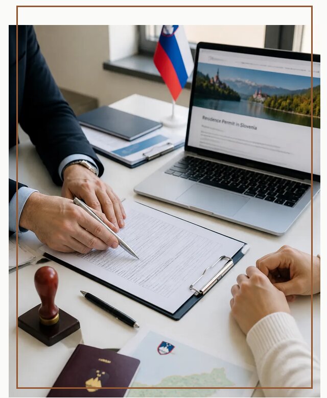 Оформление вида на жительство в Словении под ключ в Белове