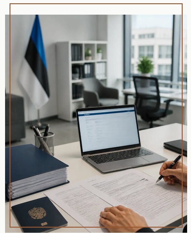 Оформление ВНЖ в Эстонии для переезда и легального проживания в Белове