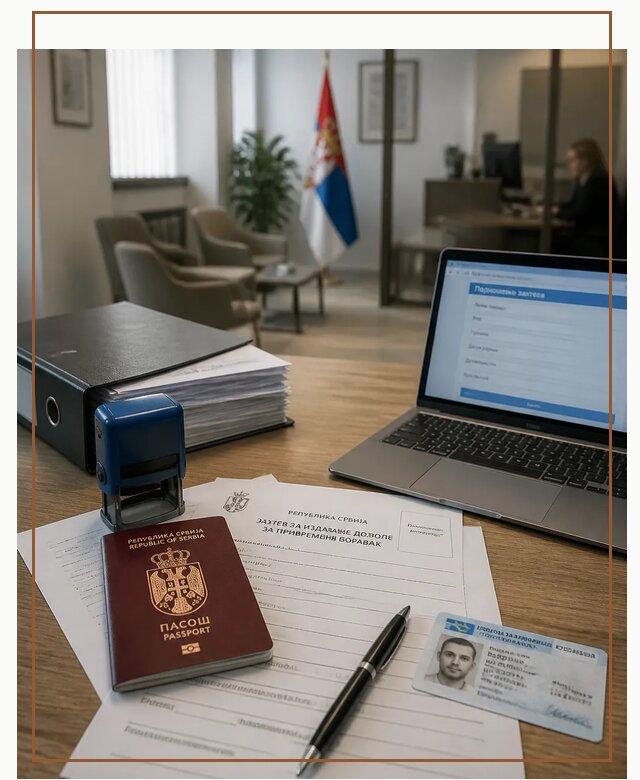 Оформление ПМЖ в Сербии для переезда в Белове под ключ