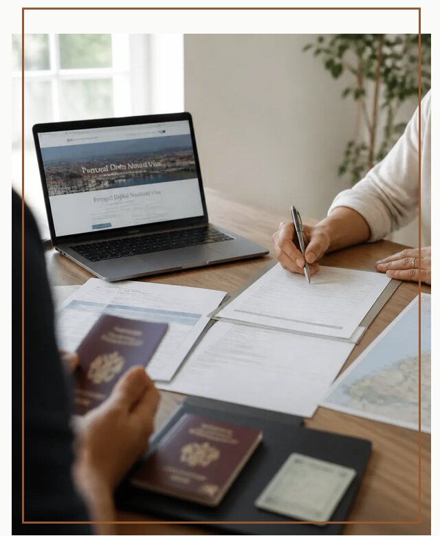 Оформление Digital Nomad и ВНЖ Португалии в Белове